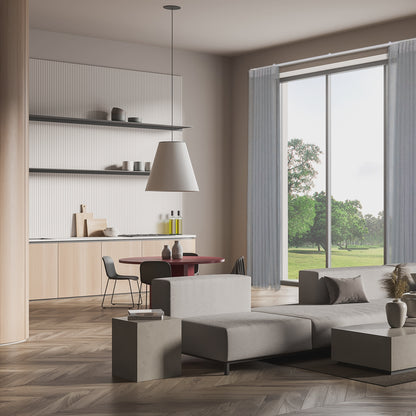 諾奧 Now MT2317 現代系列電動窗簾軌道 白色